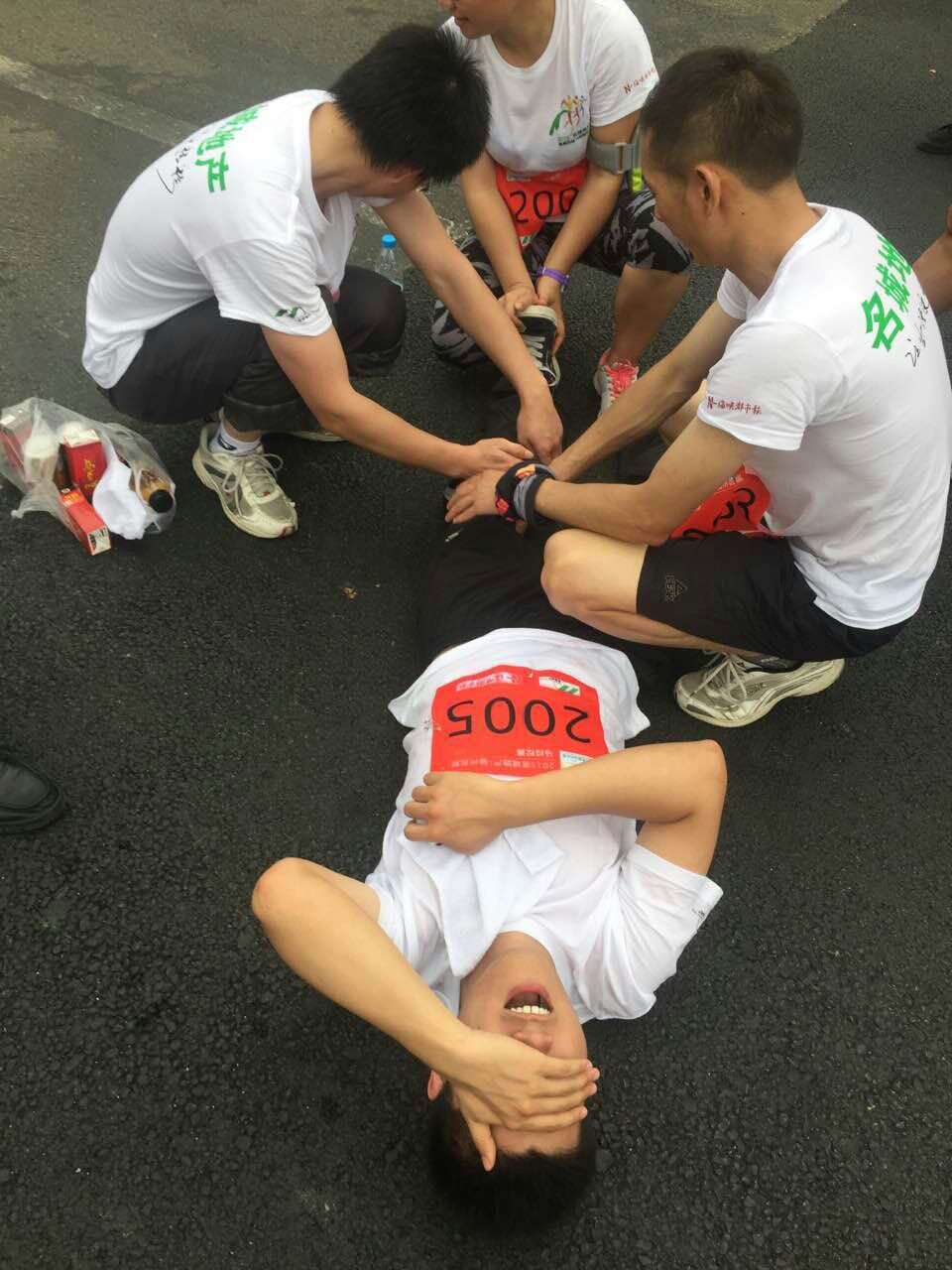 8808港澳六码彩团队参加福州首届马拉松大赛
